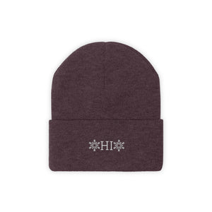 OHIO Snowflake Knit Beanie