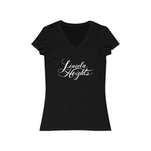 Load image into Gallery viewer, Lincoln Heights | Women&#39;s Jersey Short Sleeve V-Neck Tee