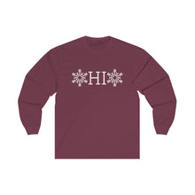Load image into Gallery viewer, OHIO Snowflake Long Sleeve Tee (Unisex)
