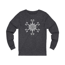 Load image into Gallery viewer, CLE FOR THE WINTER Snowflake Long-sleeve T-shirt