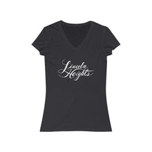 Load image into Gallery viewer, Lincoln Heights | Women&#39;s Jersey Short Sleeve V-Neck Tee