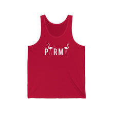 Load image into Gallery viewer, PARMA Flamingos - Unisex Jersey Tank
