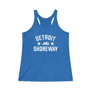 Detroit Shoreway | Women's Tri-Blend Racerback Tank