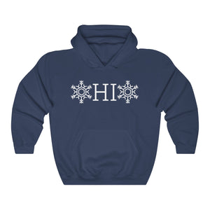 OHIO Snowflake Heavy Blend™ Hooded Sweatshirt (Unisex)