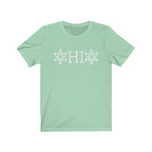 Load image into Gallery viewer, OHIO Snowflake Jersey Short Sleeve Tee (Unisex)
