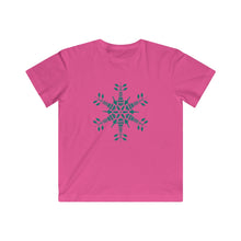 Load image into Gallery viewer, CLE FOR THE WINTER Snowflake Kids Fine Jersey Tee