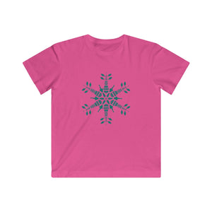 CLE FOR THE WINTER Snowflake Kids Fine Jersey Tee