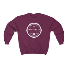 Load image into Gallery viewer, Winter Biker | Unisex Heavy Blend™ Crewneck Sweatshirt