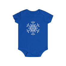 Load image into Gallery viewer, CHI FOR THE WINTER Snowflake Infant Rip Snap Tee