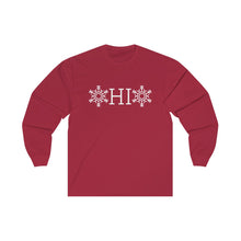 Load image into Gallery viewer, OHIO Snowflake Long Sleeve Tee (Unisex)