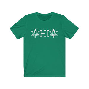 OHIO Snowflake Jersey Short Sleeve Tee (Unisex)