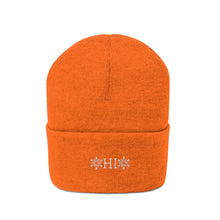 Load image into Gallery viewer, OHIO Snowflake Knit Beanie