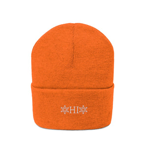 OHIO Snowflake Knit Beanie